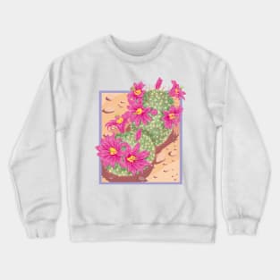 Pincushion Cactus Crewneck Sweatshirt